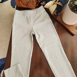 White House Black Market Women's High Waist Straight Leg Pants